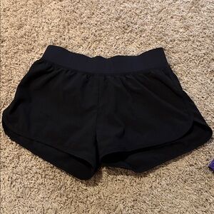 ZYIA Black Activewear Shorts